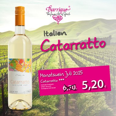 Catarratto - Monatswein Juli